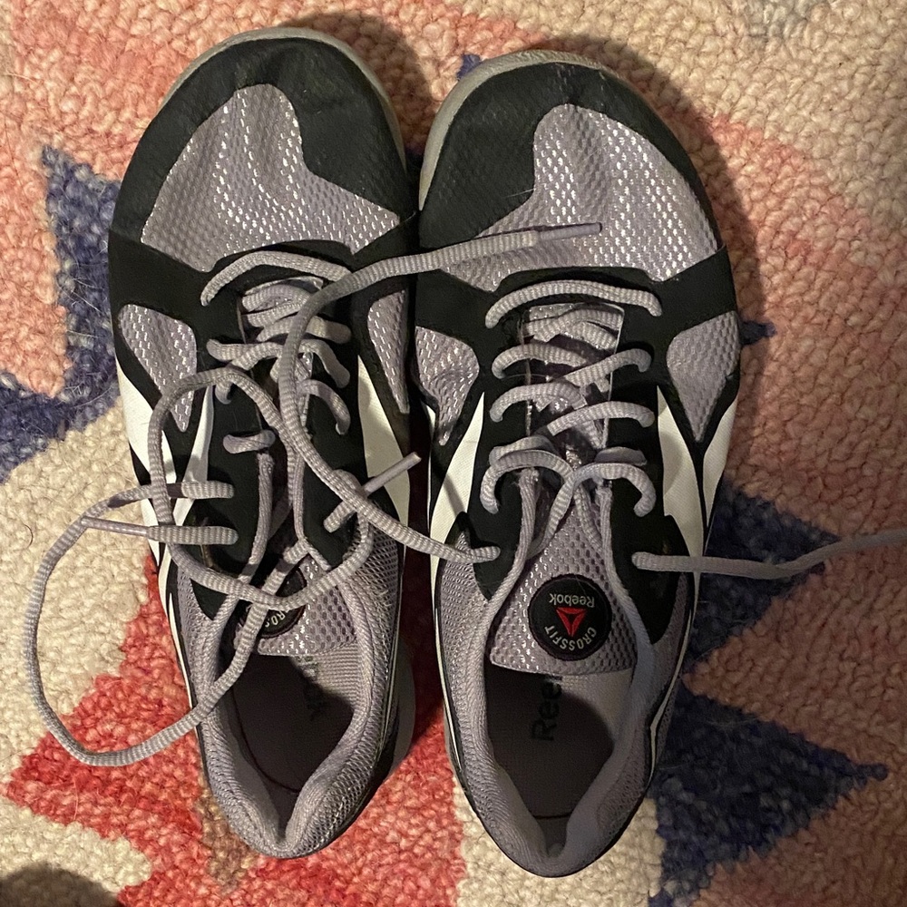 Reebok Nano’s Black and White Athletic Shoes
